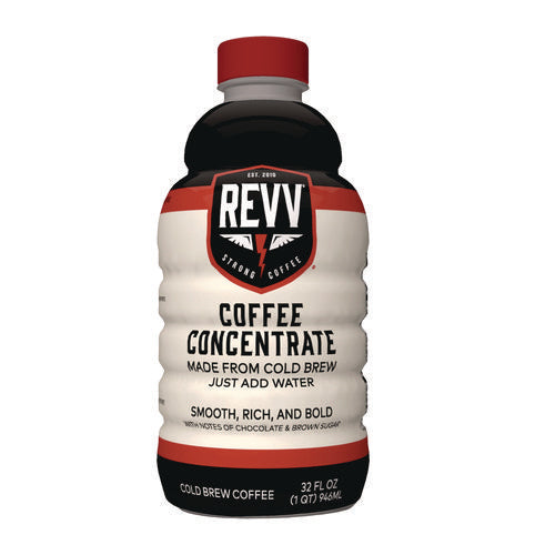 Image of revv® Cold Brew Coffee Concentrate, 32 oz Bottle