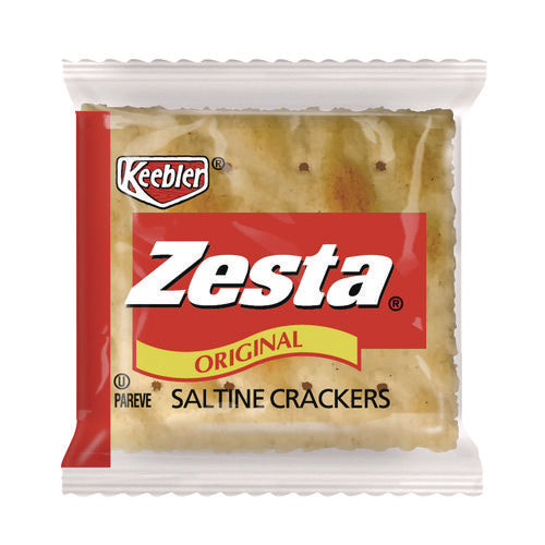 Image of Keebler® Zesta, Individually Wrapped, Saltine, 500/Carton
