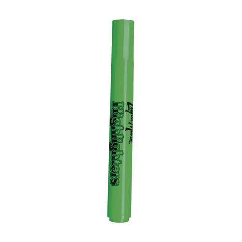 Image of Liqui-Mark® Tank Fluorescent Highlighter, Green Ink, Chisel Tip, Green Barrel, Dozen