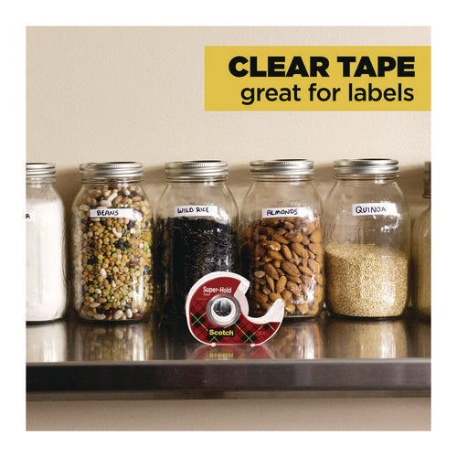 Image of Scotch® Super-Hold Wide Invisible Tape, 1.5" x 18 yds, Crystal Clear