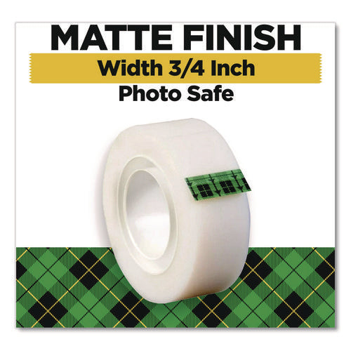 Image of Scotch® Magic Tape Cabinet Pack, 1" Core, 0.75" x 27.7 yds, Clear, 12/Pack