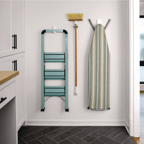 Image of Command X-Large Utility Hooks, Plastic, White, 10 lb Capacity, 2 Hooks and 6 Strips/Pack