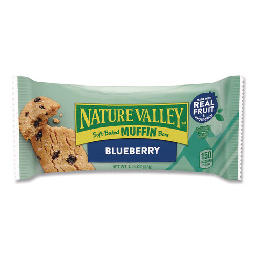 Image of Nature Valley® Blueberry Soft-Baked Muffin Bar, 1.24 oz Bar, 12/Box