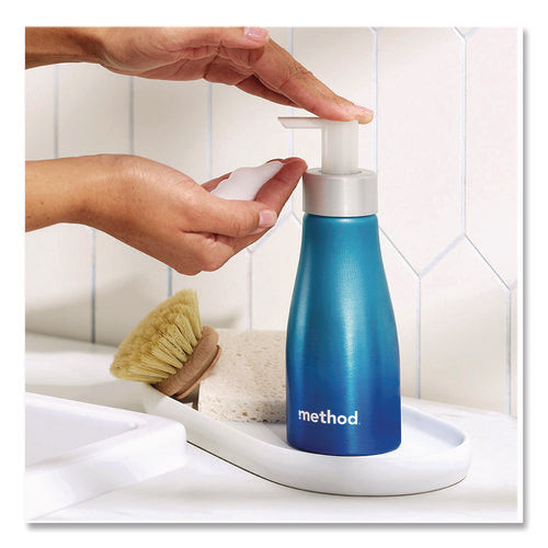 Image of Method® Refill + Reuse Foaming Hand Soap Refill Kit, Sea Minerals, (2) 1 oz Refill Bottles, 10 oz Dispenser Bottle