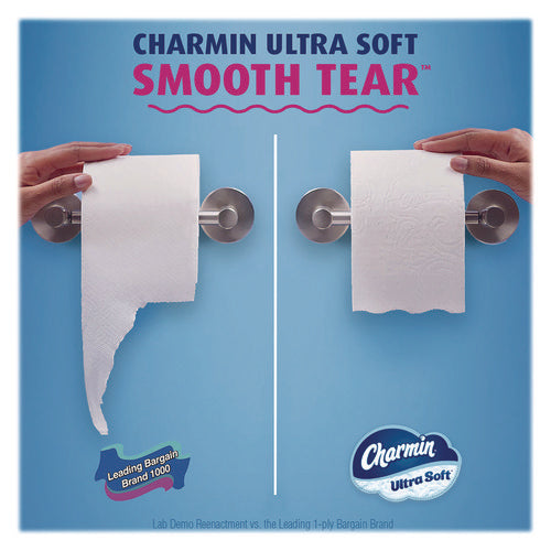 Image of Charmin® Ultra Soft Bathroom Tissue, Septic Safe, 2-Ply, White, 336 Sheets/Roll, 12 Rolls/Pack