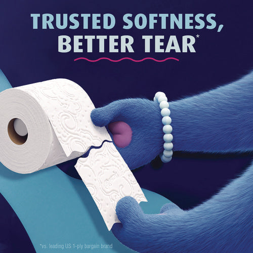 Image of Charmin® Ultra Soft Bathroom Tissue, Septic Safe, 2-Ply, White, 336 Sheets/Roll, 6 Rolls/Pack