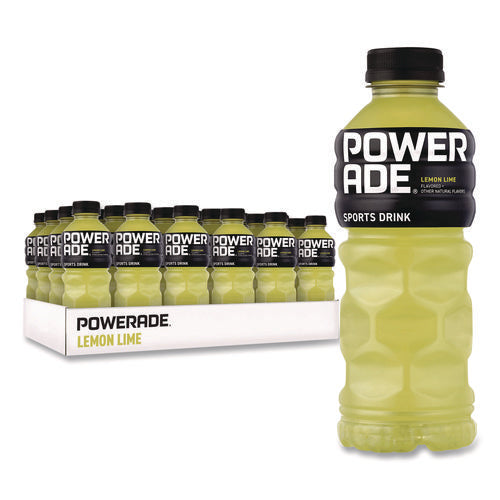 Image of POWERADE® Sports Drink, Lemon Lime, 20 oz Bottle, 24/Pack