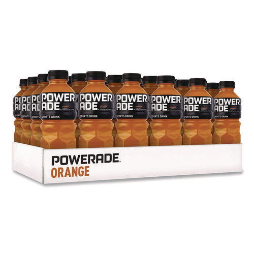 Image of POWERADE® Sports Drink, Orange, 20 oz Bottle, 24/Pack