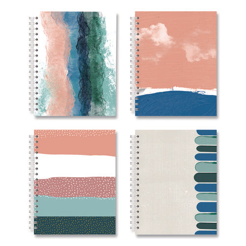 Image of New Leaf Paper® 1-Subject Notebook, Medium/College Rule, Randomly Assorted Cover Color, (70) 9.75 x 7.5 Sheets