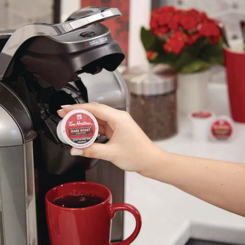 Image of Tim Hortons® K-Cup Pods Dark Roast, 24/box