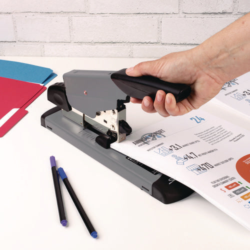 Image of Swingline® Heavy-Duty Stapler, 160-Sheet Capacity, Black/gray