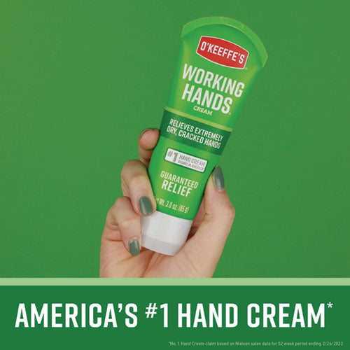 Image of O'Keeffe's® Working Hands Cream, 3 oz Tube, Unscented