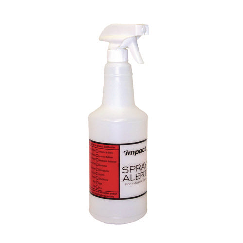 Image of Impact® Spray Alert System, 32 Oz, Natural With White/white Sprayer, 24/carton