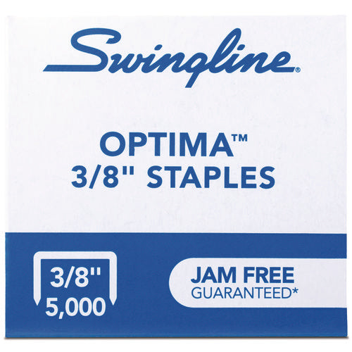 Image of Swingline® Optima 50 Electric Stapler, 50-Sheet Capacity, Black/Orange