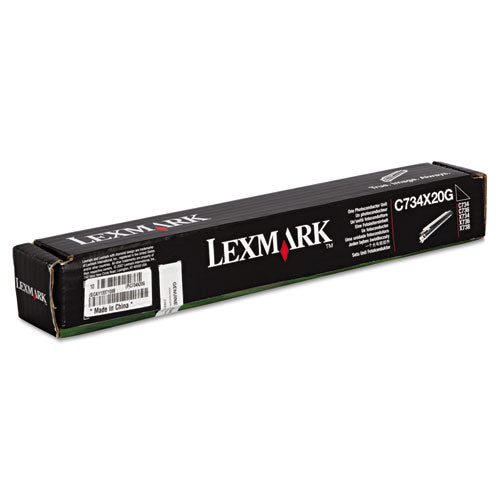 Image of Lexmark C734x20g Photoconductor Kit, 20,000 Page-Yield, Black