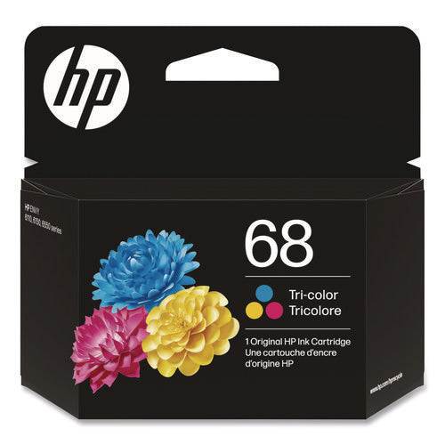 Image of HP HP 68 (7FP20TN0) Tri-Color Original Ink Cartridge