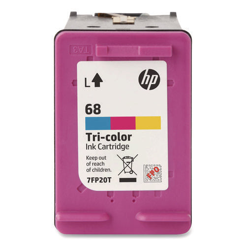 Image of HP HP 68 (7FP20TN0) Tri-Color Original Ink Cartridge