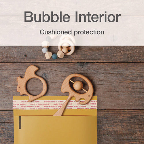 Image of Quality Park Kraft Bubble Mailers, #0, Barrier Bubble Cushion, Redi-Seal Adhesive Closure, 6 x 9, Brown Kraft, 25/Pack