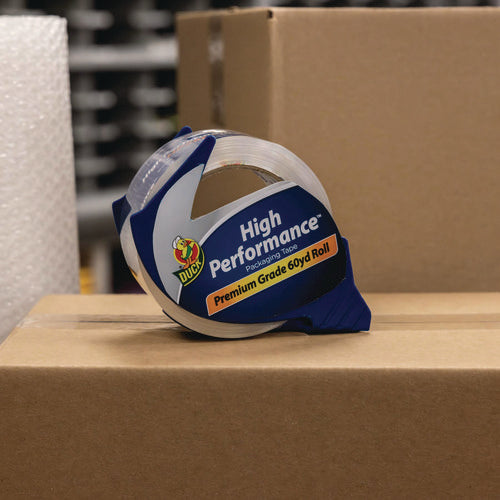 Image of Duck® HP260 Packaging Tape With Dispenser, 3" Core, 1.88" X 60 Yds, Clear