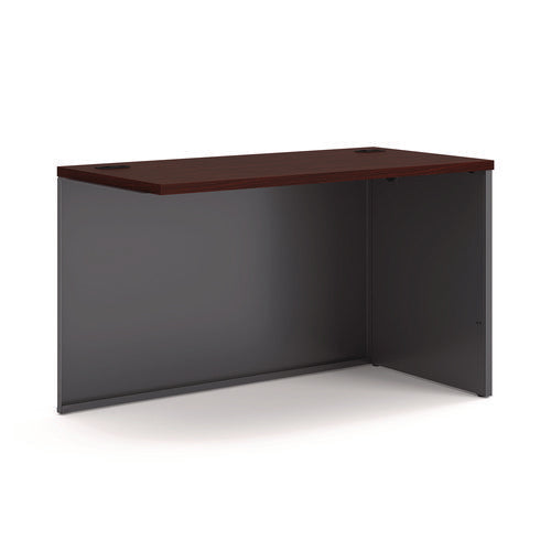 Image of HON® 38000 Series Return Shell, Right, 48w x 24d x 29.5h, Mahogany/Charcoal