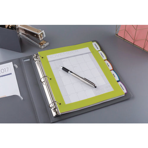 Image of Avery® Big Tab Ultralast Plastic Dividers, 5-Tab, 11 X 8.5, Assorted, 1 Set