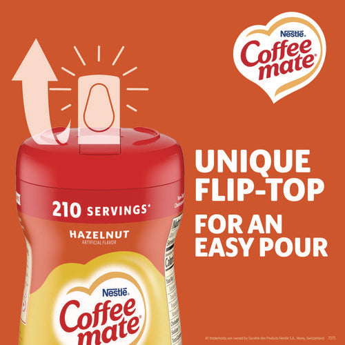 Image of Coffee mate® Hazelnut Creamer Powder, 15 oz Canister