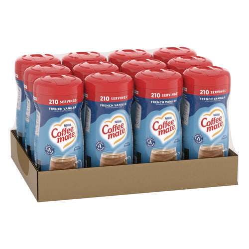 Image of Coffee mate® Non-Dairy Powdered Creamer, French Vanilla, 15 Oz Canister, 12/carton