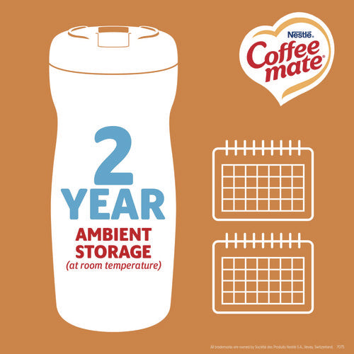 Image of Coffee mate® Powdered Original Lite Creamer, 11 oz Canister, 12/Carton