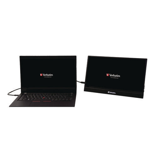 Image of Verbatim® Monitors, 14" Widescreen, IPS Panel, 1920 Pixels x 1080 Pixels, Aluminum