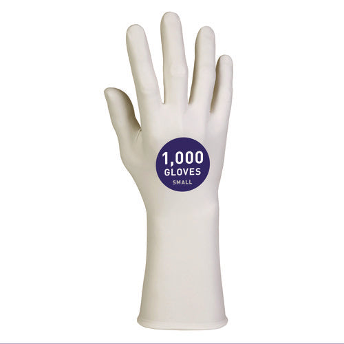 Image of Kimtech G3 White Nitrile Gloves, Small, 6.3 mil, 1,000/Carton