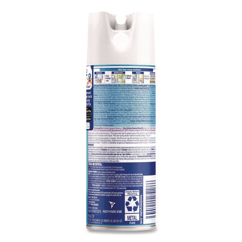 Image of LYSOL® Brand Disinfectant Spray, Crisp Linen Scent, 12.5 Oz Aerosol Spray, 12/carton