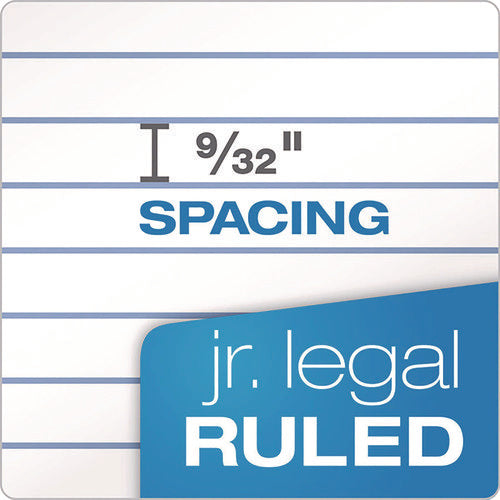 Image of TOPS Second Nature Recycled Ruled Pads, Narrow Rule, 50 White 5 X 8 Sheets, Dozen