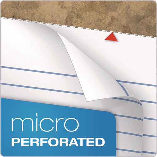 Image of TOPS Second Nature Recycled Ruled Pads, Narrow Rule, 50 White 5 X 8 Sheets, Dozen