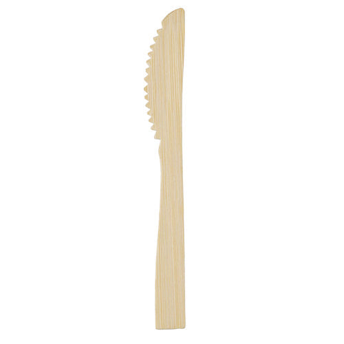 Image of Dixie® Bamboo Cutlery, Mediumweight Knife, Paper, Light Golden, 100/Pack, 10 Packs/Carton