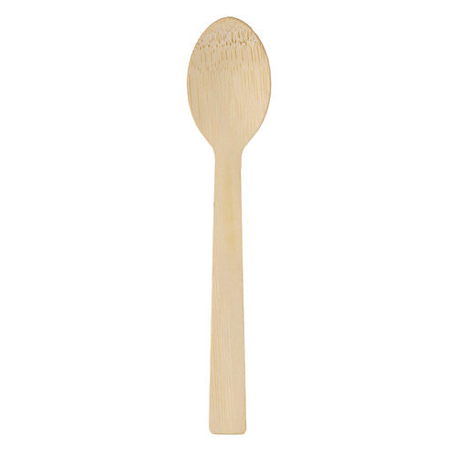 Image of Dixie® Bamboo Cutlery, Mediumweight Spoon, Paper, Light Golden, 100/Pack, 10 Packs/Carton