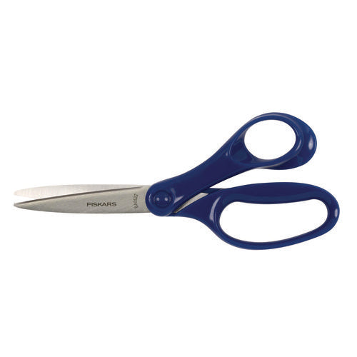 Image of Fiskars® Student Scissors, Pointed Tip, 7" Long, Offset Assorted Color Handle