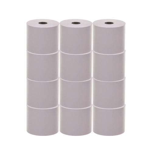 Image of Iconex Impact Bond Paper Rolls, 2.25" X 150 Ft, White, 12/pack