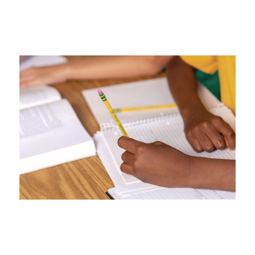 Image of Ticonderoga® Pre-Sharpened Pencil, Hb (#2), Black Lead, Yellow Barrel, 30/pack