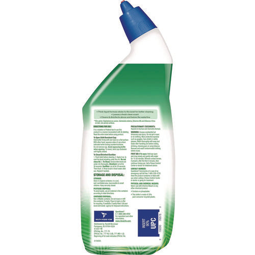 Image of LYSOL® Brand Cling and Fresh Toilet Bowl Cleaner, Forest Rain Scent, 24 oz, 2/Pack, 4 Packs/Carton