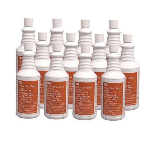 Image of 3M Heavy-Duty Bowl Cleaner, Liquid, 1 Qt. Bottle