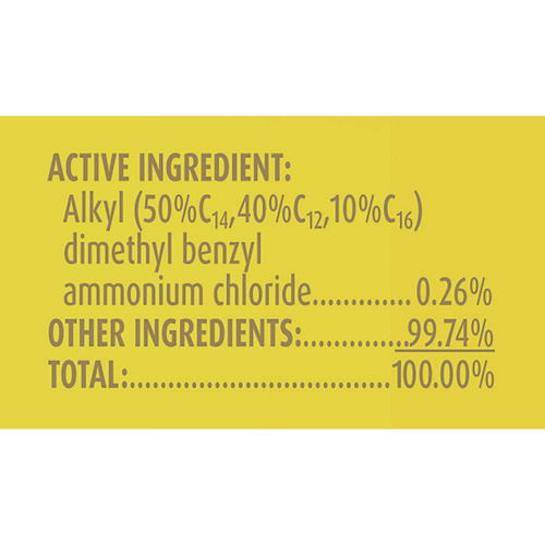 Image of LYSOL® Brand Disinfecting Wipes, 1-Ply, 7 x 7.25, Lemon and Lime Blossom, White, 80 Wipes/Canister, 6 Canisters/Carton