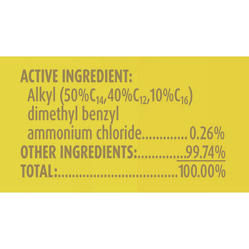 Image of LYSOL® Brand Disinfecting Wipes, 1-Ply, 7 x 7.25, Lemon and Lime Blossom, White, 35 Wipes/Canister