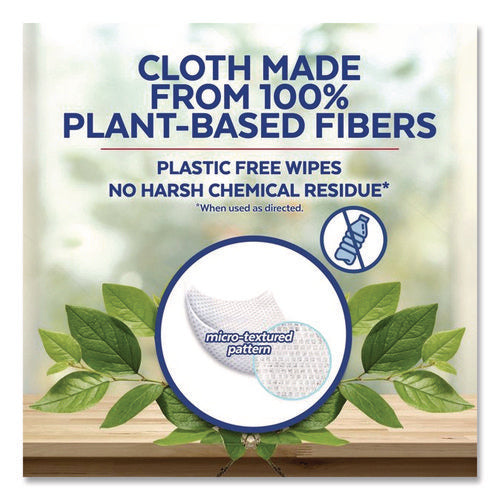 Image of LYSOL® Brand Disinfecting Wipes II Fresh Citrus, 1-Ply, 7 x 7.25, White, 70 Wipes/Canister, 6 Canisters/Carton