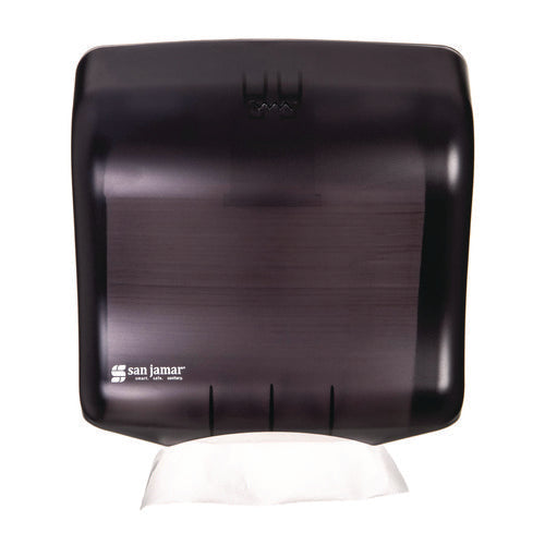 Image of San Jamar® Ultrafold Towel Dispenser, 11.5 x 6 x 11.5, Black