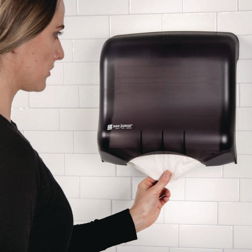 Image of San Jamar® Ultrafold Towel Dispenser, 11.5 x 6 x 11.5, Black