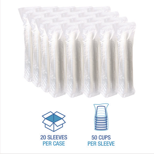 Image of Boardwalk® Clear Plastic Cold Cups, 10 oz, 1,000/Carton