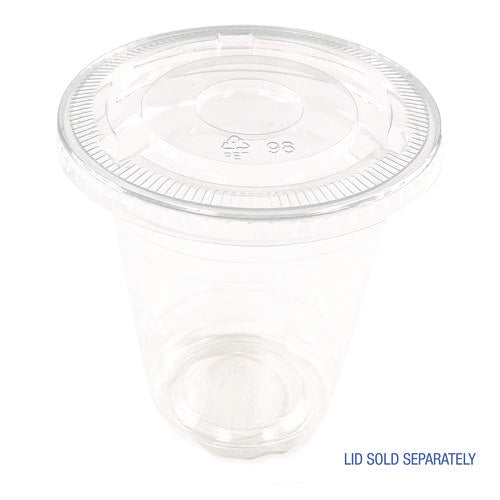 Image of Boardwalk® Clear Plastic PET Cups, 12 oz, 50/Pack