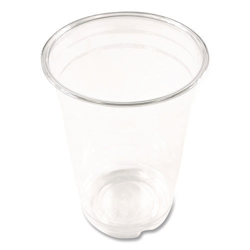 Image of Boardwalk® Clear Plastic PET Cups, 14 oz, 50/Bag, 20 Bags/Carton