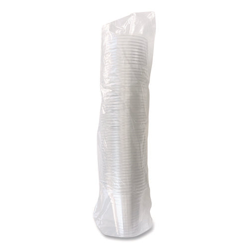 Image of Boardwalk® Clear Plastic PET Cups, 14 oz, 50/Bag, 20 Bags/Carton