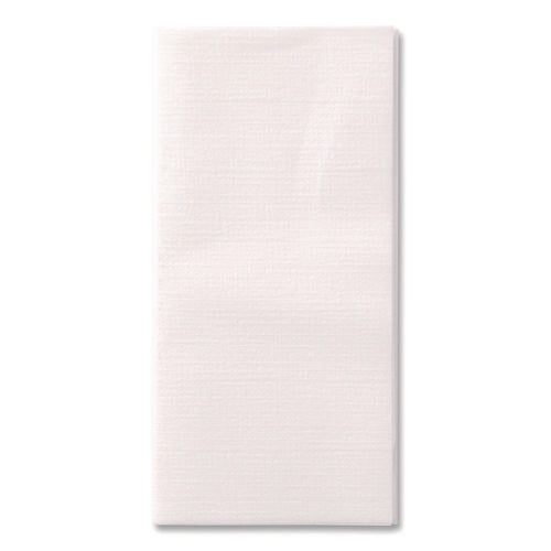 Image of Hoffmaster® Dinner Napkins, 17 x 17, White, 1/8 Fold, 300/Carton